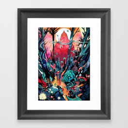 Wind Valley Framed Art Print