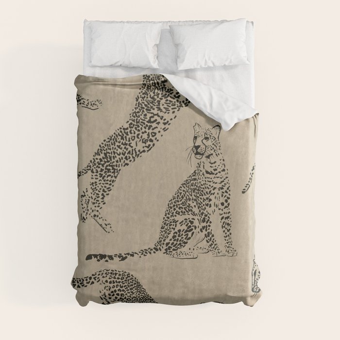 tan leopard pattern