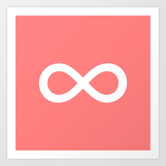 Coral Infinity Art Print