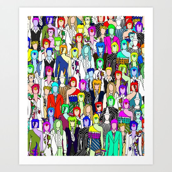 Tokyo Punks One Art Print