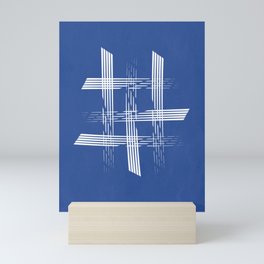 Abstract Hastag Mini Art Print