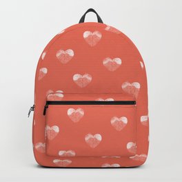 Love birds sitting on a tree Backpack