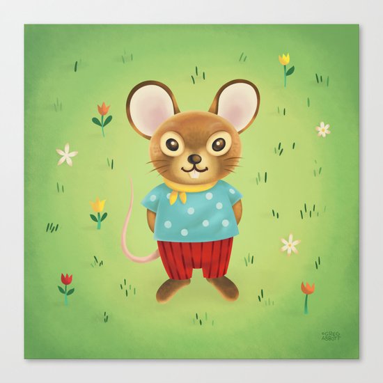 Field Mouse Canvas Print