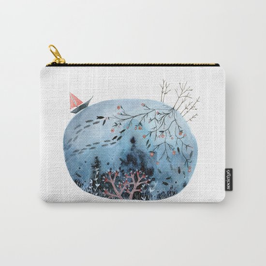 BRIDGES AND BALLOONS Carry-All Pouch