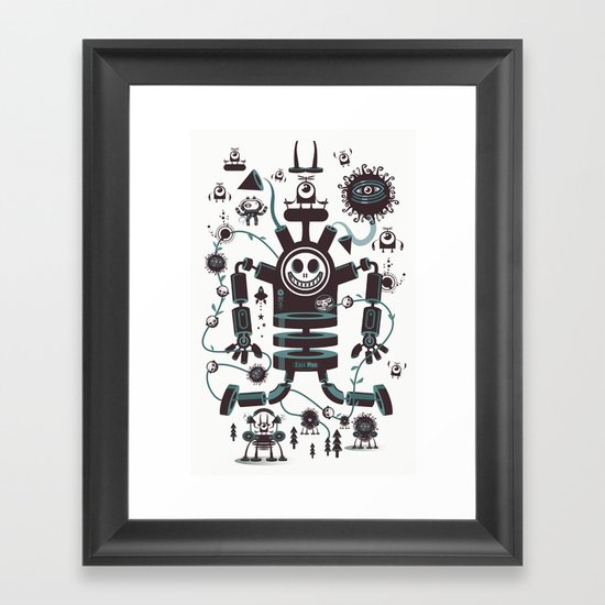 The Magic Garland Framed Art Print