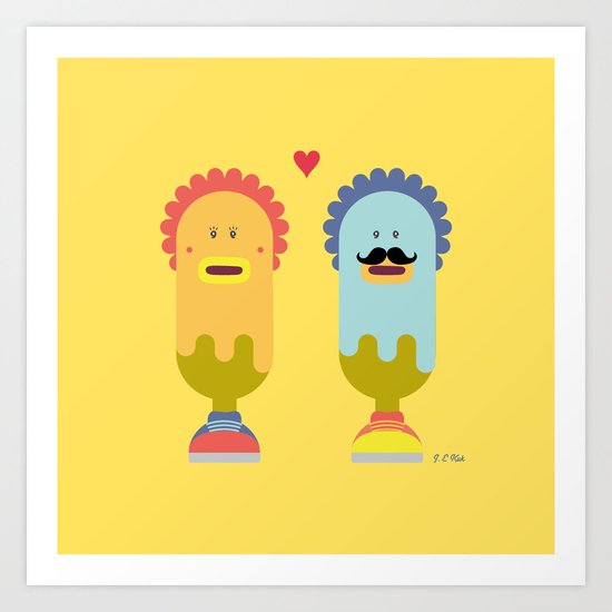 PINTMON_003 Art Print
