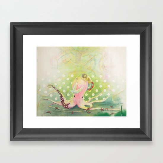Goodbyes Suck Framed Art Print