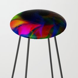 Neon Shapes Counter Stool