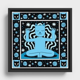 Chill Out! Framed Canvas