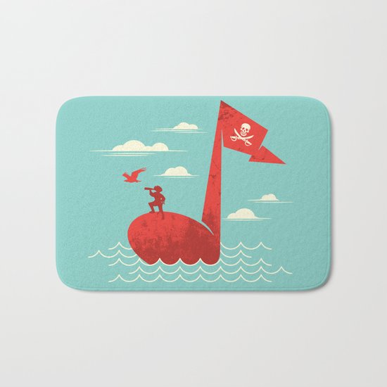 the pirate's song Bath Mat