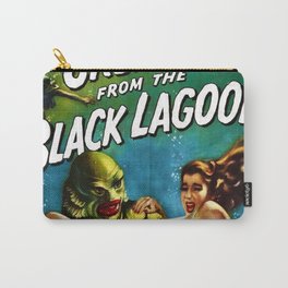 Vintage Creature from the Black Lagoon horror movie lobby theatrical poster card No. 2 green Carry-All Pouch
