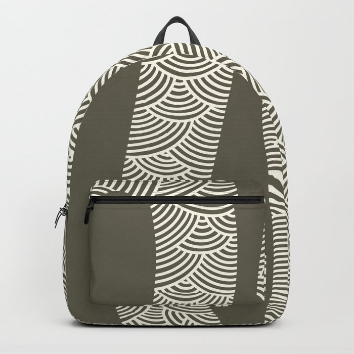 Abstract patterned snake 2 Backpack