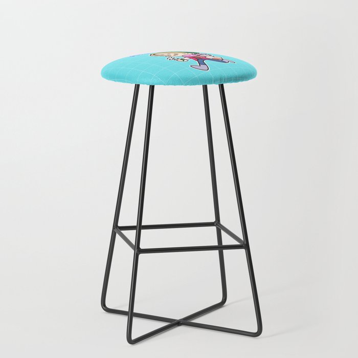 Life begins after coffee Bar Stool