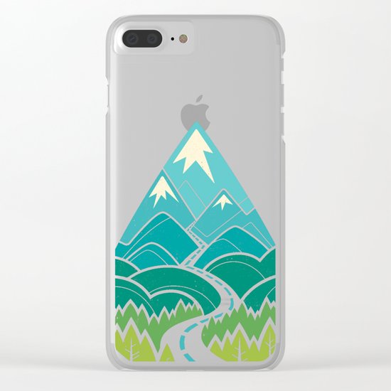 The Road Goes Ever On: Summer Clear iPhone Case