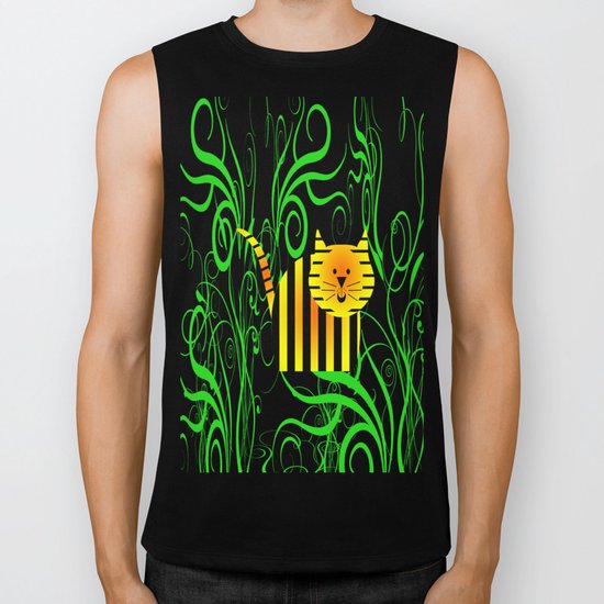 Little Tiger Biker Tank