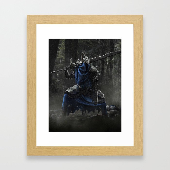 Artorias (Dark Souls fanart) Framed Art Print