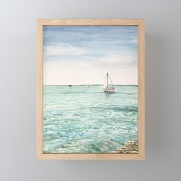 Chicago Coast Framed Mini Art Print