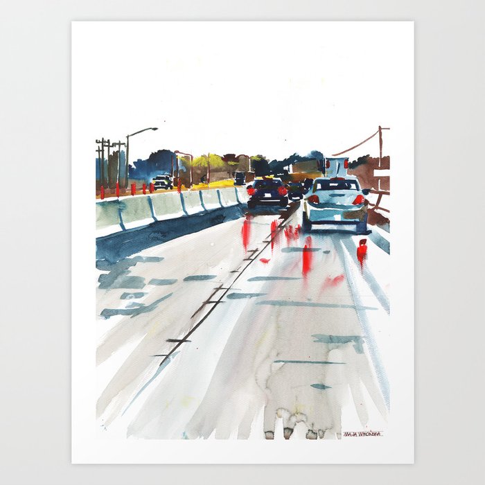 State Highway 99 Art Print