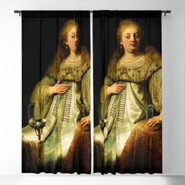 Artemisia by Rembrandt (1634) Blackout Curtain