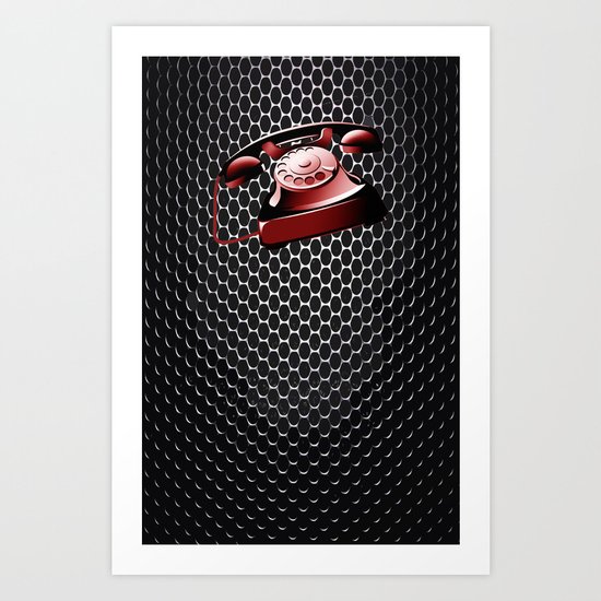 TELEPHONE Art Print