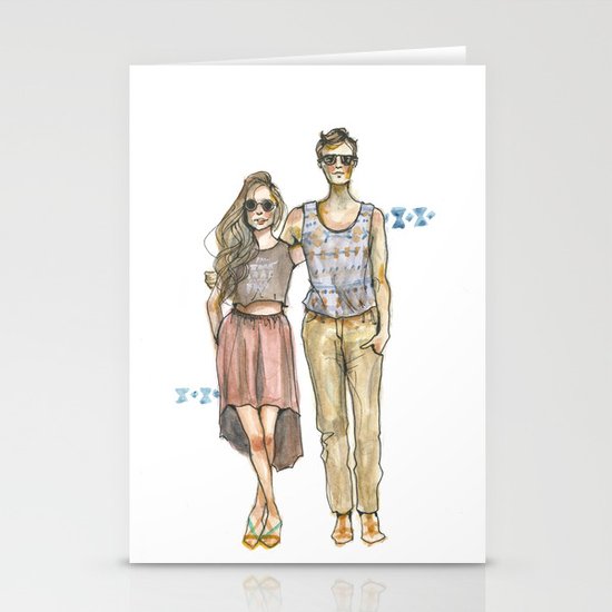 Couple Stationery Cards