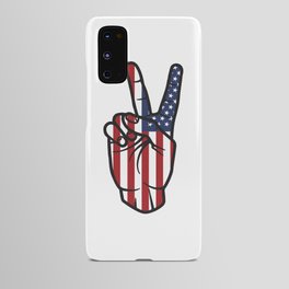 peace 4th of july / independence day peace Android Case