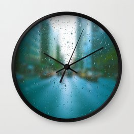 Rain Wall Clock