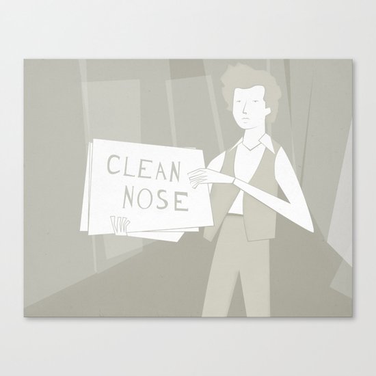 Subterranean Homesick Blues Canvas Print