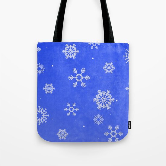Snow Tote Bag
