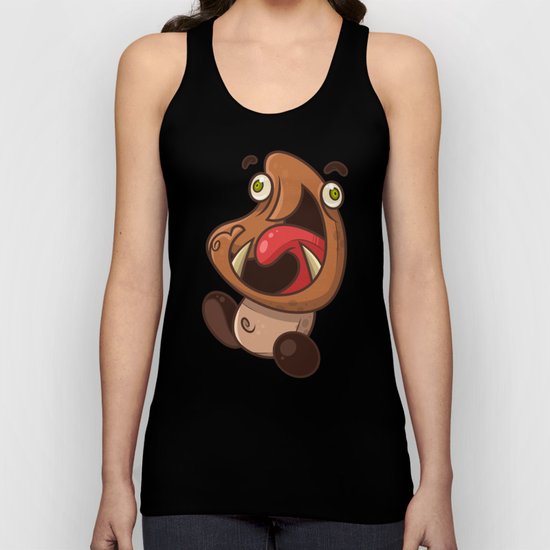 Excited Goomba Unisex Tank Top