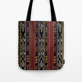 Ancient Asian Tinalak Weaving Pattern Tote Bag