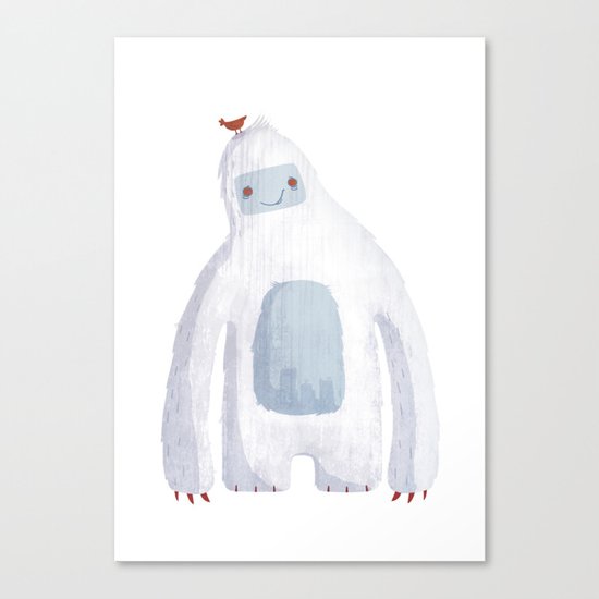 Yeti Canvas Print