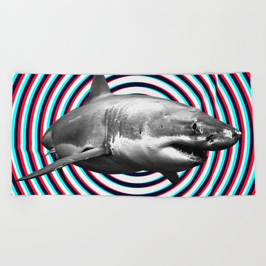 Shark Beach Towel