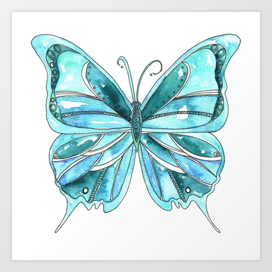 Butterfly Art Print