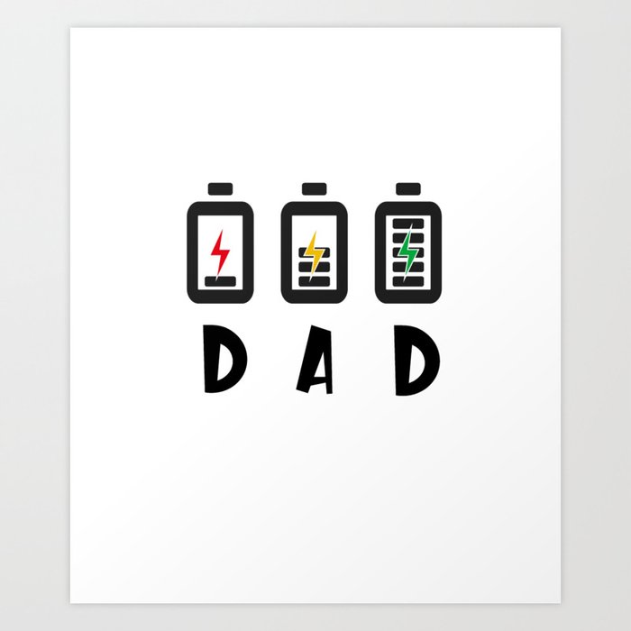 DAD Art Print