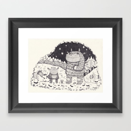 gruffalo Framed Art Print