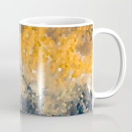Simple Low Poly Terrain Design no.7 Coffee Mug