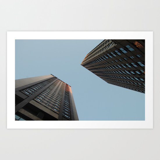 Lower Manhattan Art Print