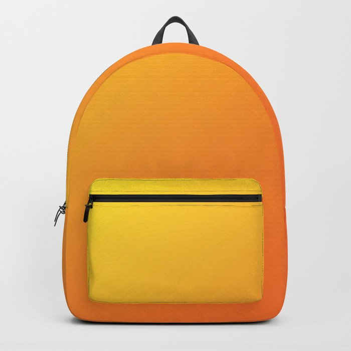 Yellow and Orange Gradient Backpack