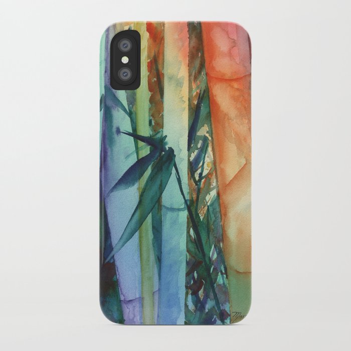 Kauai Rainbow Bamboo 2 iPhone Case