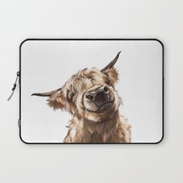 Highland Cow Laptop Sleeve