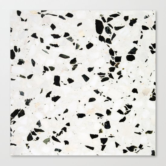 Terrazzo Texture Canvas Print