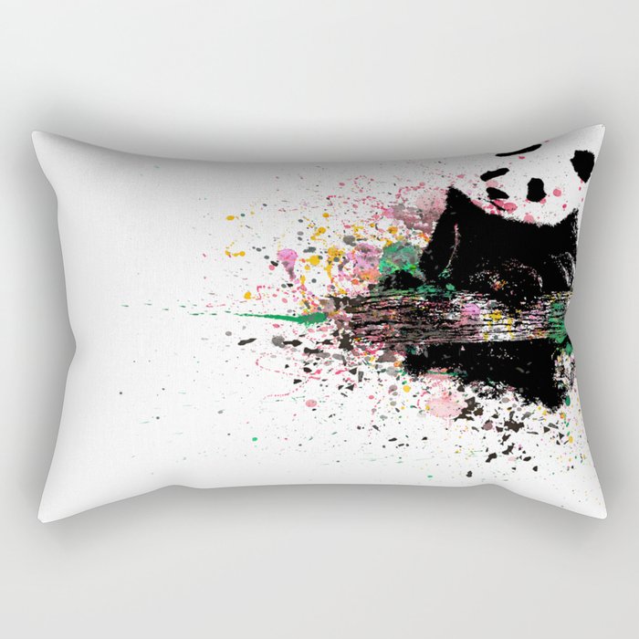 Panda Bear Rectangular Pillow