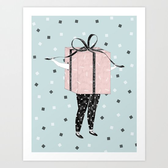 Surprise ! Art Print