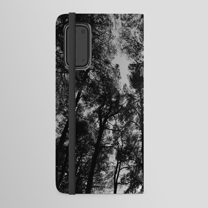 Dark Trees of the Scottish Highlands Android Wallet Case