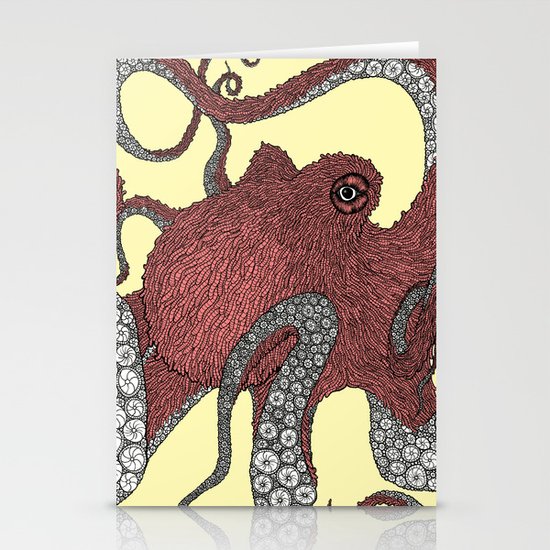 Octopus Stationery Cards