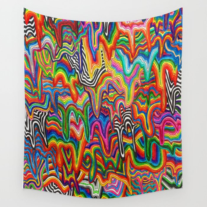 Multicolor tapestry clearance