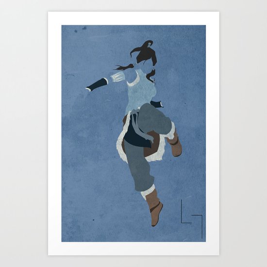 Korra Art Print