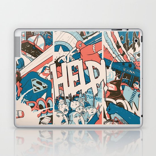 Save us. Laptop & iPad Skin
