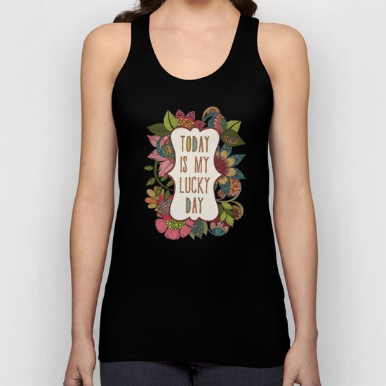 Today is my lucky day Unisex Tank Top